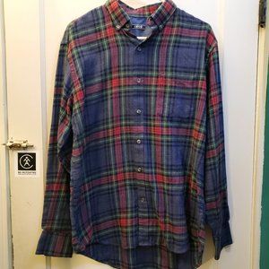 IZOD Men's Medium Plaid Flannel
